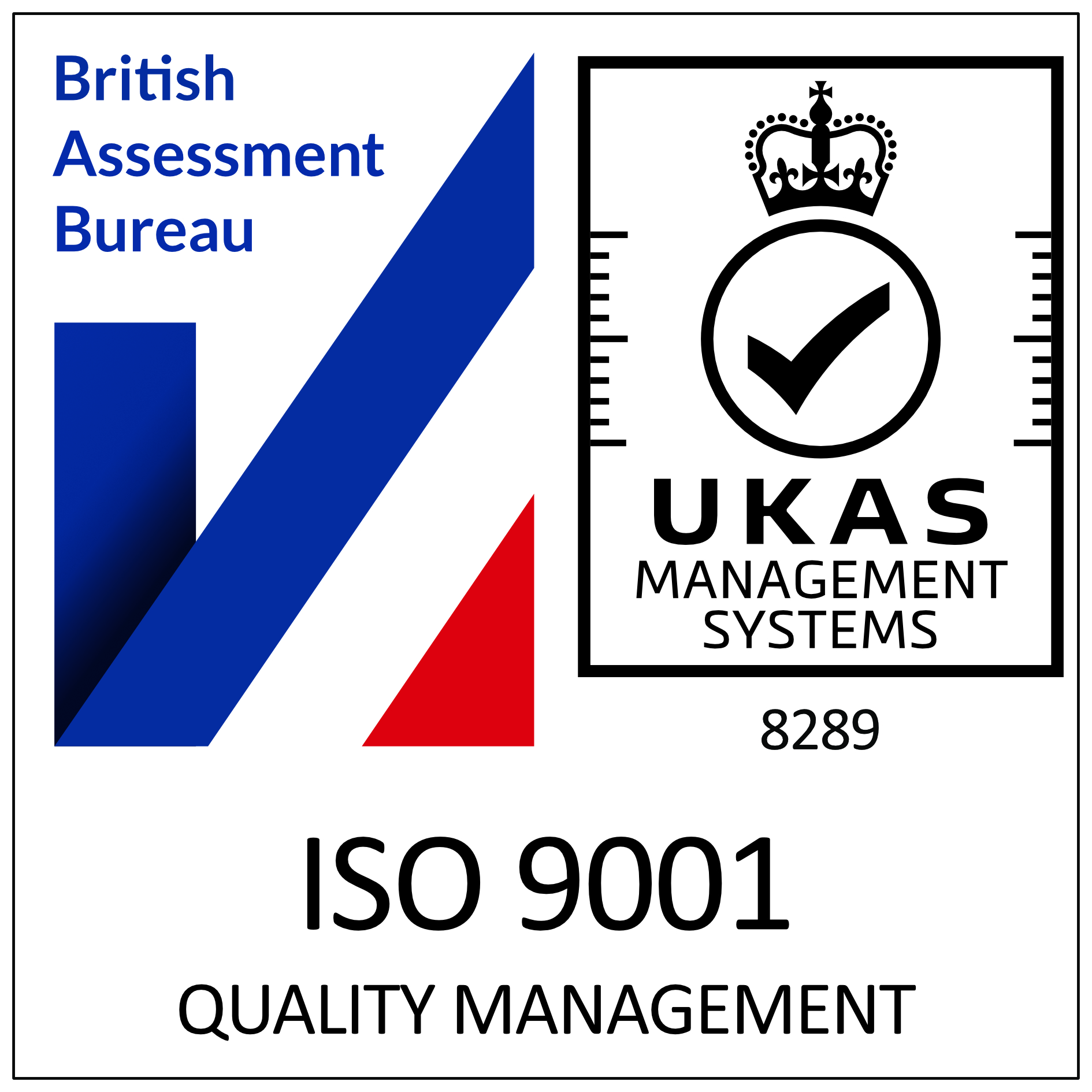 ISO 9001:2015 Accredited